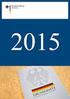 Verfassungsschutzbericht 2015