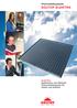 Photovoltaiksysteme SOLTOP ELEKTRA. ELEKTRA Ästhetische und effiziente Photovoltaiksysteme für Indach und Aufdach