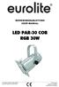 LED PAR-30 COB RGB 30W