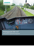 Answers for mobility and logistics. Trainguard ZSI 127. ETCS-basiertes Zugbeeinflussungssystem. Infrastructure & Cities Sector