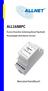 ALL1688PC. Benutzerhandbuch. Passiver Powerline Verbindung (Home Plug Gerät) Phasenkoppler (Hutschienen Version)