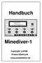 Handbuch. Minediver-1. Copyright (c)2006 Proton-Elektronik