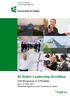 St. Galler Leadership-Zertifikat. CAS-Programm in 4 Modulen. Start: 13. März 2017 Weiterbildungszentrum der Universität St. Gallen
