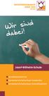 Josef-Wilhelm-Schule. n Sonderberufsschule n Sonderberufsfachschule/Sonder-BVJ n Sonderberufsfachschule/Altenpflegehilfe