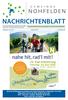 Freitag, den 17. Juni 2016 Ausgabe 24/ Jahrgang (152) nahe hit, rad l mit! 10/11 Hoch- Dhaun. Bad Sobernheim.