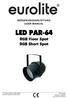 LED PAR-64 RGB Floor Spot RGB Short Spot