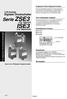ISE3. Serie ZSE3. Digitaler Druckschalter. LCD-Anzeige. (Für Vakuum) (Für Überdruck) Für allgemeine Druckluftanwendungen