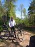 Fahrradtour durch Wald und Wiesen