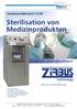 Sterilisation von Medizinprodukten