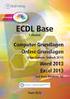 ECDL Base. Modul Computer-Grundlagen Modul Online-Grundlagen Modul Textverarbeitung Modul Tabellenkalkulation. Der kompakte ECDL