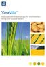 YaraVita TM. Kulturspezifische Blattdünger für den Ackerbau - Ertrag und Qualität sichern