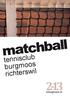 matchball tennisclub burgmoos richterswil tcburgmoos.ch