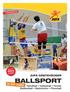JUFA GÄSTEHÄUSER BALLSPORT in der Halle Handball Volleyball Tennis Basketball Badminton Floorball