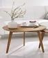 1.) Couchtische Coffee tables. 2.) Beistelltische Side tables. 3.) Esstische Dining tables. 4.) Stühle Chairs. 5.) Materialien Materials
