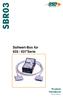 SBR03. Sollwert-Box für 635 / 637 Serie. Produkt Handbuch D-V0205.DOC
