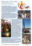 Weltjugendtag in Krakau 2016 Erlebnisberichte von Luca Rusch, Christina Goersch und Matthias Horn