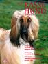 Ausgabe Das magazin des vdh. Aus dem Verband Der Deutsche Afghanen-Rassezuchtclub Hund und Leben Immobilien für den Hund.