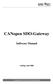 CANopen SDO-Gateway Software Manual Auflage Juli 2006