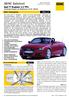 ADAC Autotest. Seite 1 / Audi TT Roadster 2.0 TFSI. ADAC Testergebnis Note 2,0. Zweitüriger Roadster der Mittelklasse (147 kw / 200 PS)