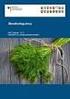 Monitoring Projekte Bereich Pflanzenschutzmittel: Tafelweintrauben Pflanzliche Öle Chlormequat/Mepiquat