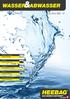 KATALOG H. Regenwassernutzung. Anlagen & Zubehör. Retention. Systeme mit Nachweis. Trinkwasser. Lebensmittelechte Bauwerke.
