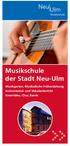 Musikschule der Stadt Neu-Ulm