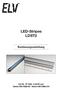 LED-Stripes LDST2. Bedienungsanleitung. ELV AG PF 1000 D Leer Telefon 0491/ Telefax 0491/