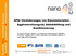 APQ: Veränderungen von Nanomaterialien- Agglomerationsgrad, Adduktbildung und Konditionierung