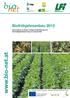 Biofrühjahrsanbau 2012 Informationen zu Sorten, Saatgut, Kulturführung und Nachhaltigkeitsbewertung von Lebensmittel