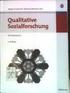 Qualitative. Sozialforschung. Ein Arbeitsbuch. von. Aglaja Przyborski. und. Monika Wohlrab-Sahr. 4., erweiterte Auflage. Oldenbourg Verlag München