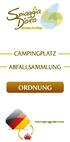CAMPINGPLATZ ABFALLSAMMLUNG ORDNUNG. campingspiaggiadoro.com