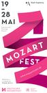 19 28 mai. Spurensuche Tracking Mozart. Weltklasse in Augsburg Tickets ab 11