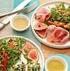Mediterraner Salat mit Kräuterseitlingen und Parmaschinken!