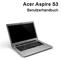 Acer Aspire S3. Benutzerhandbuch