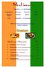Speisen- und Getränke. NEU! Indische Salatspezialitäten (PDF-Format)