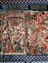 Krönung Chlodwigs I. und fränkischer Sieg bei Soissons 486 Bildteppich, um 1440