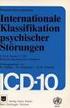 Die medizinischen Klassifikationen ICD-10-GM 2008 und OPS 2008 (Vorabversionen) Stand und Weiterentwicklung