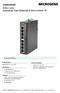 Datenblatt Entry Line Industrial Fast Ethernet 8-Port Switch TP