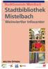Stadtbibliothek Mistelbach Weinviertler Infocenter