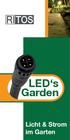 LED s Garden. Licht & Strom im Garten