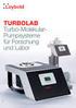 TURBOLAB Turbo-Molekular- Pumpsysteme für Forschung und Labor