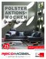 POLSTER AKTIONS- WOCHEN