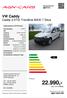 22.990,inkl. 19 % Mwst. VW Caddy Caddy 2.0TDi Trendline MAXI 7 Sitze. agn-cars.de. Preis: