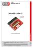 ADA-HDD-1.8-ZIF-CF ADA-HDD-1.8-ZIF-CF. ZIF/LIF zu CompactFlash Adapter