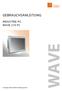 GEBRAUCHSANLEITUNG INDUSTRIE-PC WAVE 219 PC WAVE. Vor Beginn aller Arbeiten Anleitung lesen!