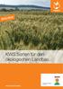2014 /2015. KWS Sorten für den ökologischen Landbau.