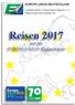 Reisen 2017 mit der EUROPA-UNION Niedersachsen