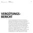 Konzern Vergütungsbericht. AFG Geschäftsbericht 2015 VERGÜTUNGS- BERICHT