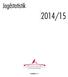 Jagdstatistik 2014/15. Schnellbericht 1.11