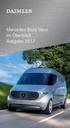 Mercedes-Benz Vans im Überblick Ausgabe 2017